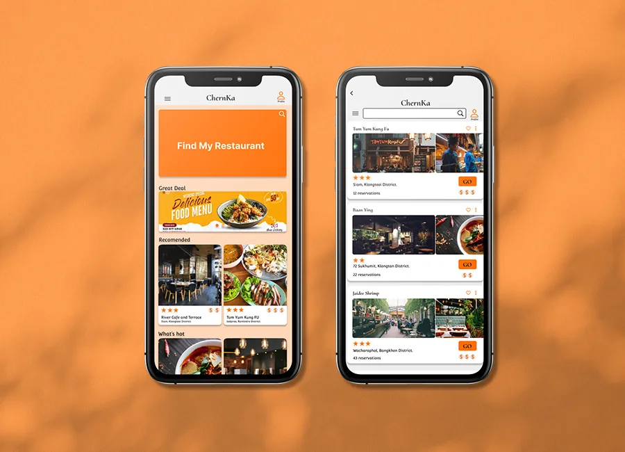 ChernKa restaurant scheduling app