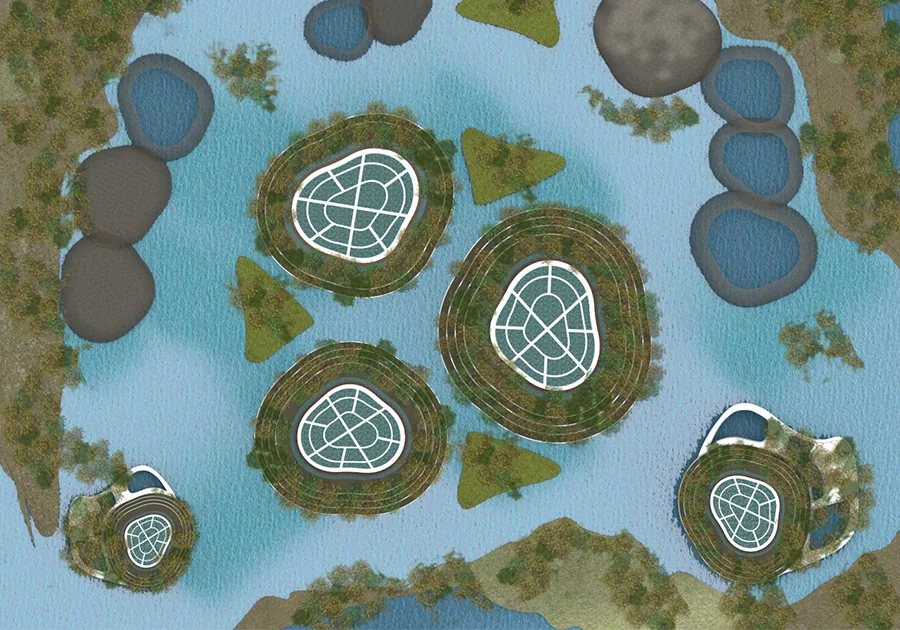 Spiral island
